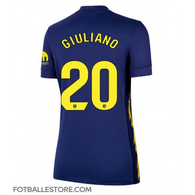 Atletico Madrid Giuliano Simeone #20 Bortedrakt Dame 2025-26 Kortermet Atletico Madrid Giuliano Simeone #20 Bortedrakt Dame 2025-26 Kortermet